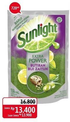 Promo Harga SUNLIGHT Pencuci Piring Extra Power With Biji Zaitun 720 ml - Alfamidi
