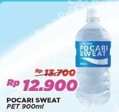 Promo Harga Pocari Sweat Minuman Isotonik Original 900 ml - Alfamart