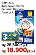 Promo Harga Cap Lang Kool Fever  Anak 1 pcs - Indomaret