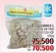 Promo Harga CHOICE L Udang PND 91/120 500 gr - LotteMart