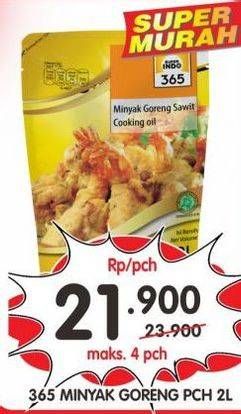 Promo Harga 365 Minyak Goreng 2 ltr - Superindo