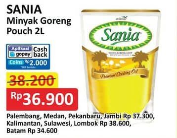 Promo Harga Sania Minyak Goreng 2000 ml - Alfamart