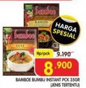 Promo Harga Bamboe Bumbu Instant 35 gr - Superindo