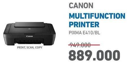 Promo Harga CANON E410 Printer  - Electronic City