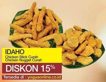 Promo Harga IDAHO Chicken Stick/Nugget Curah   - Yogya