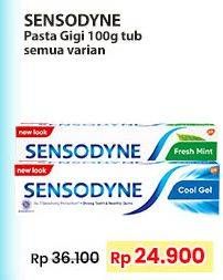Promo Harga Sensodyne Pasta Gigi All Variants 100 gr - Indomaret