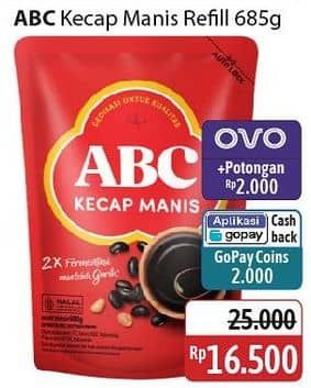 Promo Harga ABC Kecap Manis 685 ml - Alfamidi