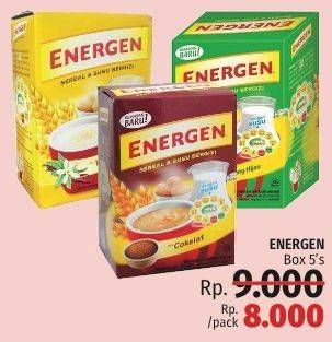 Promo Harga ENERGEN Cereal Instant 5 pcs - LotteMart