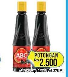 Promo Harga ABC Kecap Manis 275 ml - Hypermart