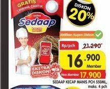 Promo Harga SEDAAP Kecap Manis 550 ml - Superindo