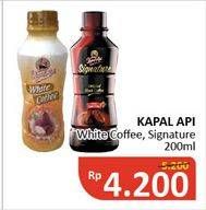 Promo Harga KAPAL API White Coffee Drink/Signature 2 In 1 Kopi + Gula  - Alfamidi