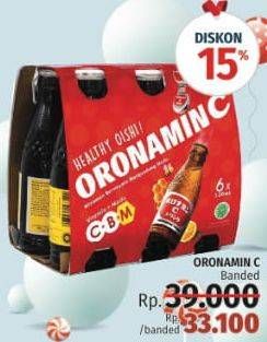 Promo Harga ORONAMIN C Drink per 6 botol - LotteMart