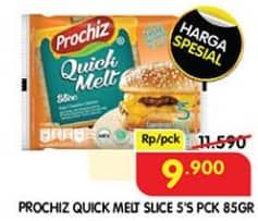 Promo Harga Prochiz Quick Melt Slice 85 gr - Superindo