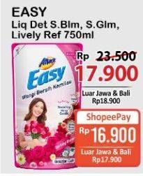 Promo Harga ATTACK Easy Detergent Liquid Sweet Glamour, Sparkling Blooming, Lively Energetic 750 ml - Alfamart