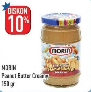 Promo Harga MORIN Jam Peanut Butter 150 gr - Hypermart