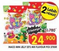 Promo Harga Inaco Mini Jelly per 25 cup 15 gr - Superindo