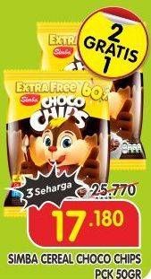 Promo Harga SIMBA Cereal Choco Chips 55 gr - Superindo