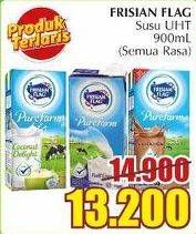 Promo Harga FRISIAN FLAG Susu UHT Purefarm All Variants 900 ml - Giant