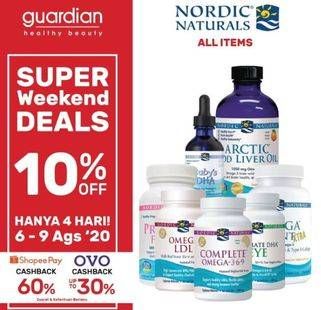 Promo Harga NORDIC NATURALS Supplement Range All Variants  - Guardian