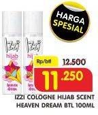 Promo Harga IZZI Splash Cologne Hijab Scent Heaven Dream 100 ml - Superindo