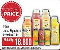 Promo Harga Toza Juice Signature/Premium  - Hypermart