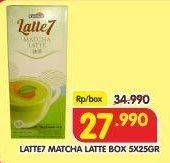 Promo Harga Latte 7 Latte Matcha 5 pcs - Superindo