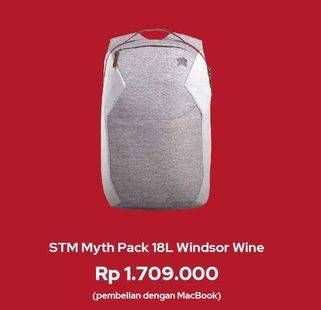 Promo Harga STM Myth Backpack 18L Windsor Wine  - iBox