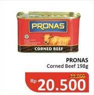 Promo Harga PRONAS Corned Beef 198 gr - Alfamidi