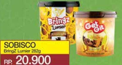 Promo Harga Bringz Lumier Cookies Butter And Chocolate 282 gr - Yogya