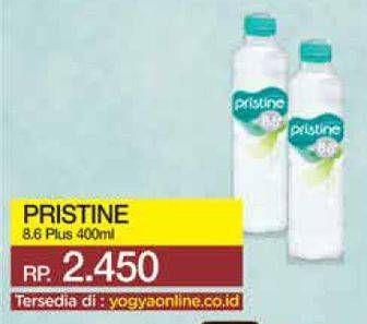 Promo Harga PRISTINE 8 Air Mineral 400 ml - Yogya