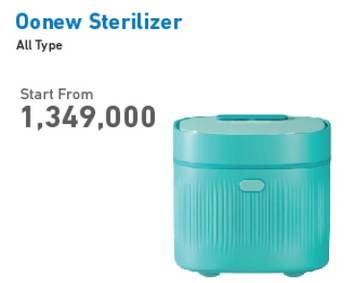 Promo Harga OONEW Sterilizer All Variants  - Electronic City