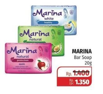 Promo Harga MARINA Bar Soap 60 gr - Lotte Grosir