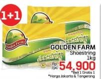 Promo Harga Golden Farm French Fries Shoestring 1000 gr - LotteMart