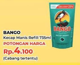 Promo Harga Bango Kecap Manis 735 ml - Yogya