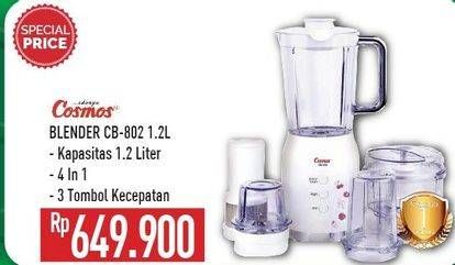 Promo Harga COSMOS CB 802 | Blender  - Hypermart