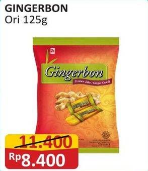 Promo Harga Gingerbon Permen Jahe Honey Lemon 125 gr - Alfamart