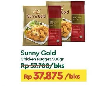 Promo Harga Sunny Gold Chicken Nugget 500 gr - TIP TOP