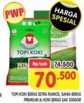 Harga Topi Koki/Sania/Hoki Beras