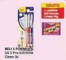 Promo Harga Formula Sikat Gigi Extreme Clean Soft 3 pcs - Alfamart