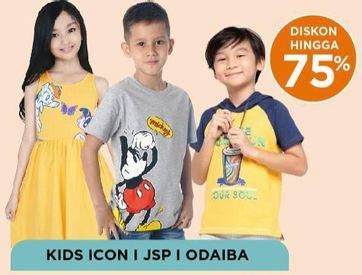 Promo Harga Kids Icon/JSP/Odaiba Pakaian Anak  - Carrefour
