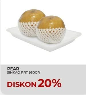 Promo Harga Pear Sinkao RRT per 950 gr - Yogya