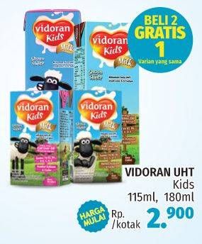 Promo Harga VIDORAN Xmart UHT 115 ml - LotteMart