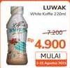 Promo Harga Luwak White Koffie Ready To Drink Original 220 ml - Alfamidi