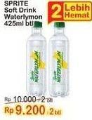 Promo Harga SPRITE Waterlymon 425 ml - Indomaret