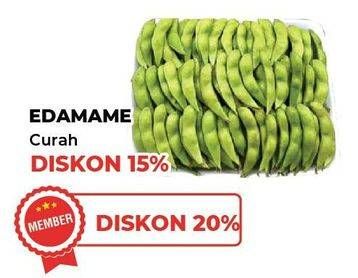 Promo Harga Edamame Curah per 100 gr - Yogya