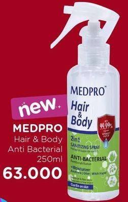 Promo Harga MEDPRO Hair & Body 250 ml - Watsons