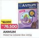 Promo Harga Anmum Materna Cokelat 400 gr - Alfamart