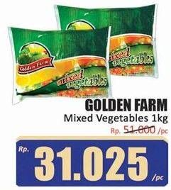 Promo Harga Golden Farm Mixed Vegetables 1000 gr - Hari Hari