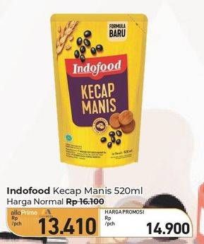 Promo Harga Indofood Kecap Manis 520 ml - Carrefour