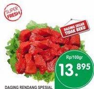 Promo Harga Daging Rendang Sapi Spesial per 100 gr - Superindo